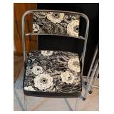 Vintage Cosco Floral Folding Table Set Vintage Cosco Floral Folding Table Set