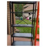 Pair of Metal Storage Shelves Pair of Metal Storage Shelves