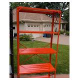 Pair of Metal Storage Shelves Pair of Metal Storage Shelves
