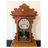 Antique Welch Smuggler Model Kitchen Parlor Shelf Clock Antique Welch Smuggler Model Kitchen Parlor Shelf Clock
