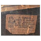 Antique Welch Smuggler Model Kitchen Parlor Shelf Clock Antique Welch Smuggler Model Kitchen Parlor Shelf Clock