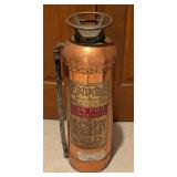 Vintage Empire Copper Fire Extinguisher Vintage Empire Copper Fire Extinguisher