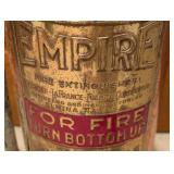 Vintage Empire Copper Fire Extinguisher Vintage Empire Copper Fire Extinguisher