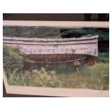 Pair of John A. Olson Framed Boat Photographic Prints Pair of John A. Olson Framed Boat Photographic Prints