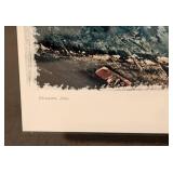 Pair of John A. Olson Framed Boat Photographic Prints Pair of John A. Olson Framed Boat Photographic Prints