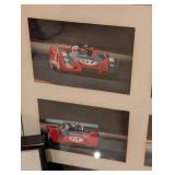 Framed Race Car Photographs by John A. Olson Framed Race Car Photographs by John A. Olson