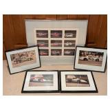 Framed Race Car Photographs by John A. Olson Framed Race Car Photographs by John A. Olson