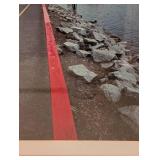 Framed Vancouver Island Fishing Pier Photograph Framed Vancouver Island Fishing Pier Photograph