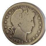 1904- P | Silver Half Dollar  | Nice Coin! 1904- P | Silver Half Dollar  | Nice Coin!