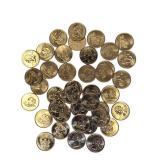 Roll of Uncirculated Kansas D Quarters - No mileage on these ! Roll of Uncirculated Kansas D Quarters - No mileage on these !