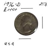 6 Error Coins: Different Denominations, Different Errors! 6 Error Coins: Different Denominations, Different Errors!