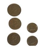 Nice Large Collection of Canadian Coins, Ranging from Pennies to Dollars. Nice Large Collection of Canadian Coins, Ranging from Pennies to Dollars.