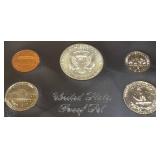 1970 Proof Set, San Francisco Mint (S), includes nice silver coins. 1970 Proof Set, San Francisco Mint (S), includes nice silver coins.