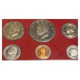 1976 Proof Set "S" with Type 2 Ike Dollar. This is a complete 6-coin set and is in very nice condition. 1976 Proof Set "S" with Type 2 Ike Dollar. This is a complete 6-coin set and is in very nice condition.