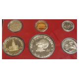 1976 Proof Set "S" with Type 2 Ike Dollar. This is a complete 6-coin set and is in very nice condition. 1976 Proof Set "S" with Type 2 Ike Dollar. This is a complete 6-coin set and is in very nice condition.