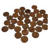 1970 "S" Pennies total count of 35 pennies 1970 "S" Pennies total count of 35 pennies