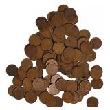 One bag with 120 wheat pennies. The years and mint marks are different. One bag with 120 wheat pennies. The years and mint marks are different.