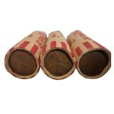 Old Lincoln Lot (1911-1939) containing 241 coins in three rolls. Old Lincoln Lot (1911-1939) containing 241 coins in three rolls.