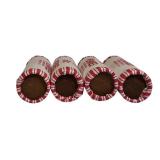Lincoln Wheat Pennies - a variety of years in four rolls - 200 count Lincoln Wheat Pennies - a variety of years in four rolls - 200 count