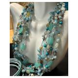 Fashion Jewelry Collection with Shades of Blue Fashion Jewelry Collection with Shades of Blue