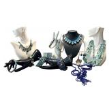 Fashion Jewelry Collection with Shades of Blue Fashion Jewelry Collection with Shades of Blue