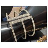Elegant Collection of Fashion Jewelry with Faux Pearls and Bangles Elegant Collection of Fashion Jewelry with Faux Pearls and Bangles