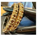 Elegant Collection of Fashion Jewelry with Faux Pearls and Bangles Elegant Collection of Fashion Jewelry with Faux Pearls and Bangles