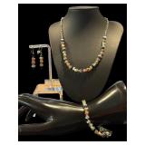 Brighton Gemstone Jewelry Set: Necklace, Bracelet, and Earrings Brighton Gemstone Jewelry Set: Necklace, Bracelet, and Earrings