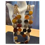 Assorted Fashion Jewelry Set including Beaded and Pendant Necklaces with Bracelets Assorted Fashion Jewelry Set including Beaded and Pendant Necklaces with Bracelets