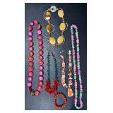 Variety of Colorful Fashion Jewelry Necklaces Variety of Colorful Fashion Jewelry Necklaces