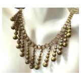 Collection of 3 Vintage Necklaces with Ornate Designs Collection of 3 Vintage Necklaces with Ornate Designs