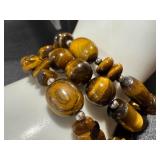 Assorted Fashion Jewelry Collection with Amber Pendant and Beaded Necklaces Assorted Fashion Jewelry Collection with Amber Pendant and Beaded Necklaces