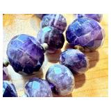 19" Amethyst Gemstone Bead Necklace 19" Amethyst Gemstone Bead Necklace