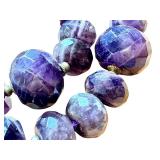 19" Amethyst Gemstone Bead Necklace 19" Amethyst Gemstone Bead Necklace