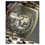 Citizen Eco-Drive Stainless Steel Chronograph Watch Citizen Eco-Drive Stainless Steel Chronograph Watch