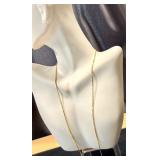 14k Italian Gold Box Chain Necklace, 20 Inches 14k Italian Gold Box Chain Necklace, 20 Inches