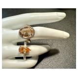 Set of 2 Sterling Silver Rings by Stauer - Sizes 7.75 and 9 Set of 2 Sterling Silver Rings by Stauer - Sizes 7.75 and 9