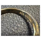 Sterling Green Zirconium Ring Size 9 and Fashion Ring Size 9.5 Sterling Green Zirconium Ring Size 9 and Fashion Ring Size 9.5