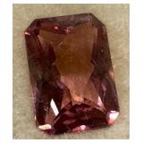 Pair of Emerald Cut Pink Tourmaline Stones, 5.7mm Pair of Emerald Cut Pink Tourmaline Stones, 5.7mm