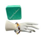 Carolyn Pollack Artisan Gemstone Bracelet with Sterling Clasp Carolyn Pollack Artisan Gemstone Bracelet with Sterling Clasp