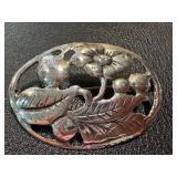 Vintage Sterling Silver Floral Brooch Vintage Sterling Silver Floral Brooch