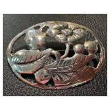 Vintage Sterling Silver Floral Brooch Vintage Sterling Silver Floral Brooch