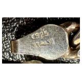 20" Sterling Silver Figaro Chain Necklace 925 Italy 20" Sterling Silver Figaro Chain Necklace 925 Italy