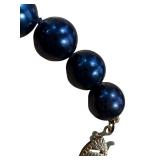 7.5 Inch Dyed Beaded Pearl Bracelet with 14k Clasp 7.5 Inch Dyed Beaded Pearl Bracelet with 14k Clasp