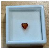 Spessarite Garnet Stone, Approx. 0.80 Carat, 6x6mm Spessarite Garnet Stone, Approx. 0.80 Carat, 6x6mm