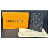 Louis Vuitton Monogram Passport Holder - Eclipse Black Louis Vuitton Monogram Passport Holder - Eclipse Black