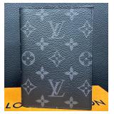 Louis Vuitton Monogram Passport Holder - Eclipse Black Louis Vuitton Monogram Passport Holder - Eclipse Black