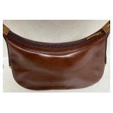 Vintage Vera Pelle Talia Italian Genuine Leather Shoulder Bag with Ornate Pattern Hand-Crafted in Italy Vintage Vera Pelle Talia Italian Genuine Leather Shoulder Bag with Ornate Pattern Hand-Crafted in Italy