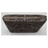 Vintage Ornate Silver Filigree Card Case/Cigarette Holder Vintage Ornate Silver Filigree Card Case/Cigarette Holder
