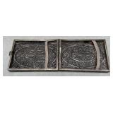 Vintage Ornate Silver Filigree Card Case/Cigarette Holder Vintage Ornate Silver Filigree Card Case/Cigarette Holder